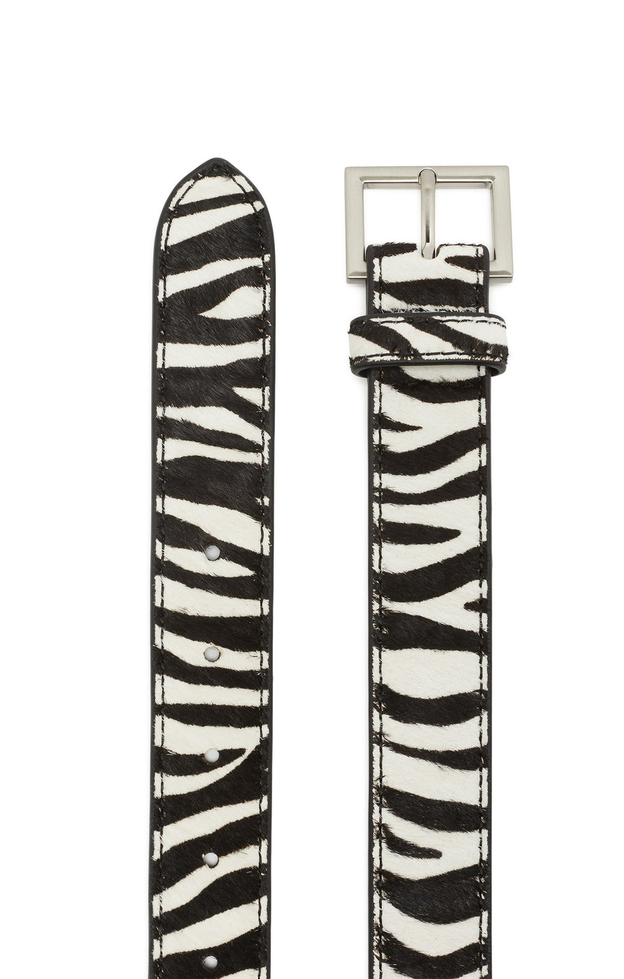 THE DUKE ZEBRA BELT | GHOST