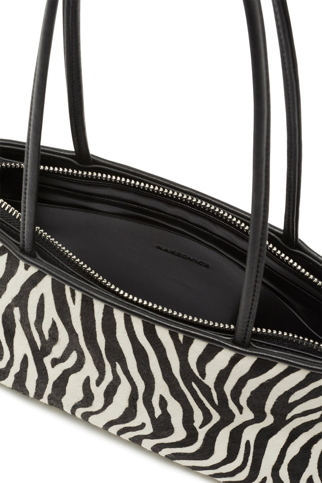 THE HILLARY ZEBRA BAG