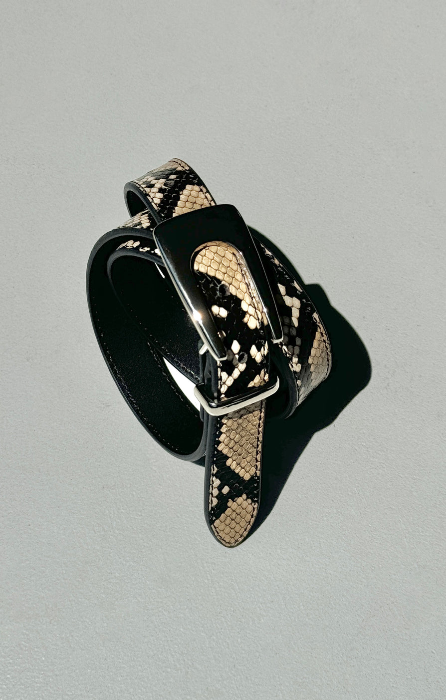THE STASSIE SNAKE PRINT BELT | lifestyle