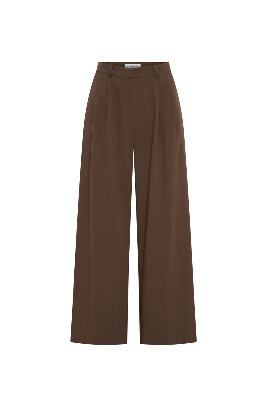 THE ISLA BROWN PANT | ghost