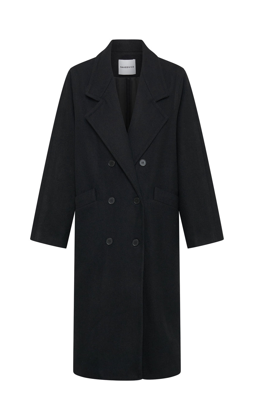 THE LEON BLACK COAT | ghost