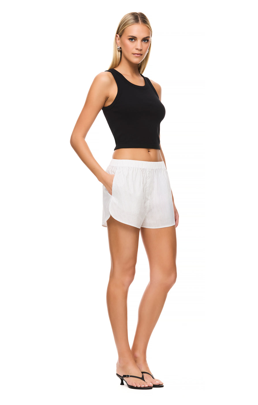 THE BENTLEY STRIPE BOXER SHORT | model