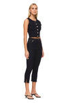 THE RINA DARK BLUE VEST | model