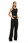 THE POLLY BLACK TANK TOP | model