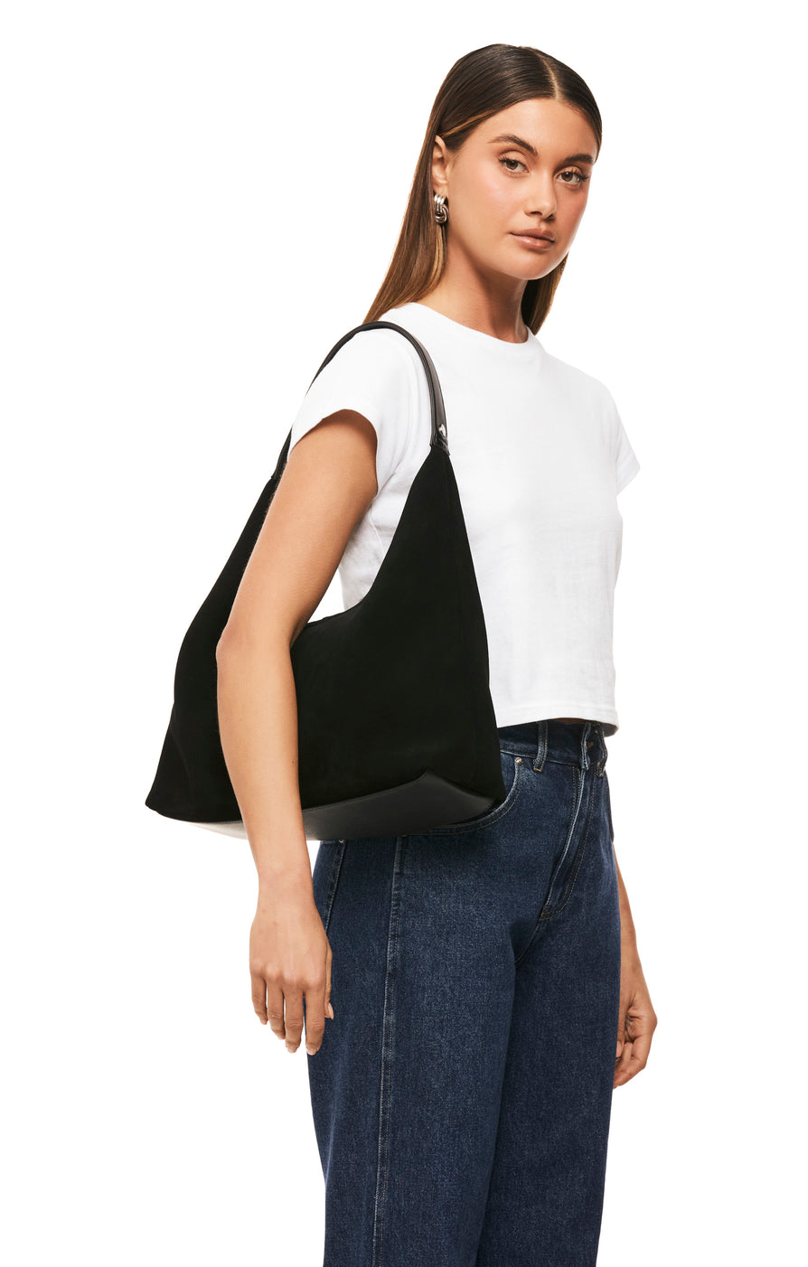 THE RENEE BLACK BAG | model