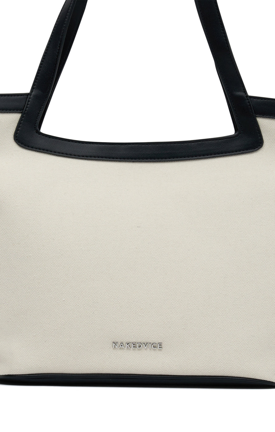 THE PORTIA CANVAS TOTE