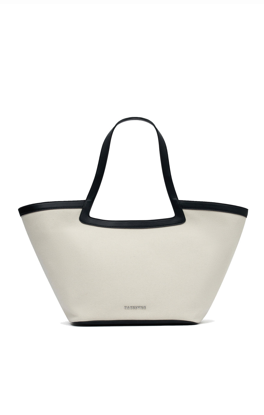 THE PORTIA CANVAS TOTE | Ghost