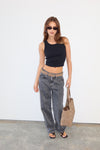 THE POLLY BLACK TANK TOP