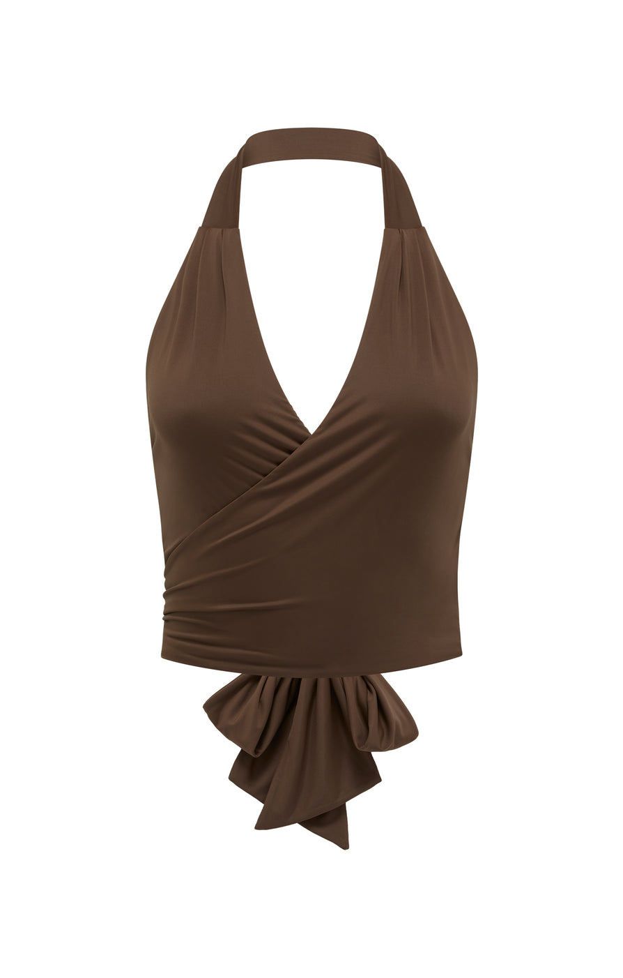 THE AVERY MOCHA TOP | GHOST