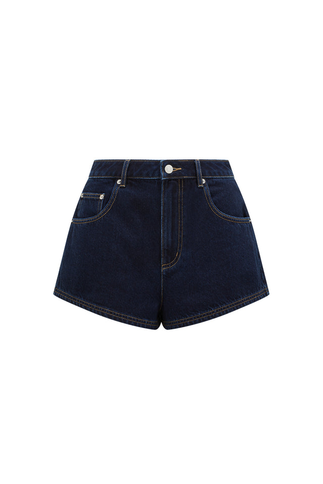 THE BILLIE DARK INDIGO SHORT