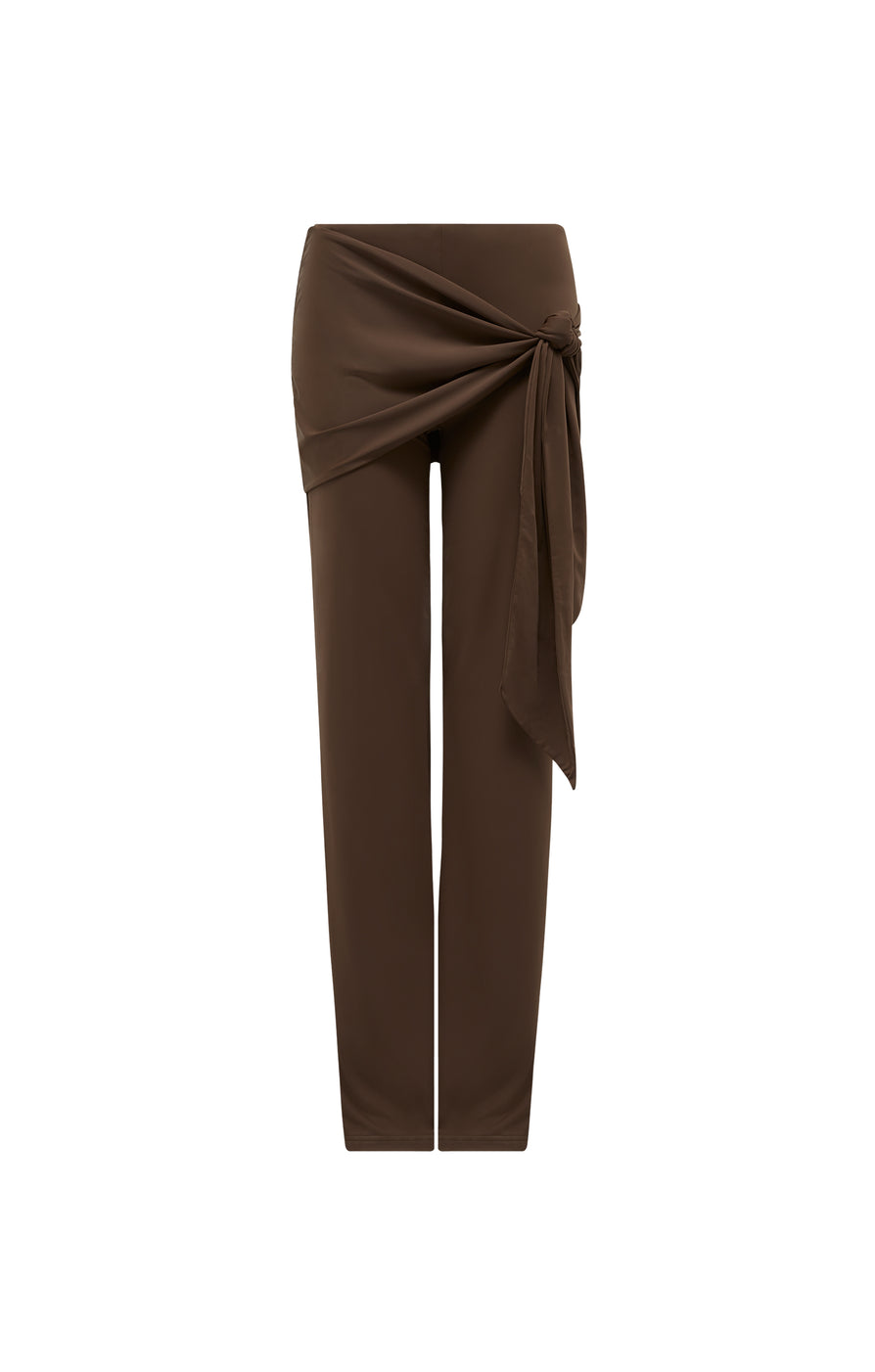 THE BROOKE MOCHA PANT | GHOST