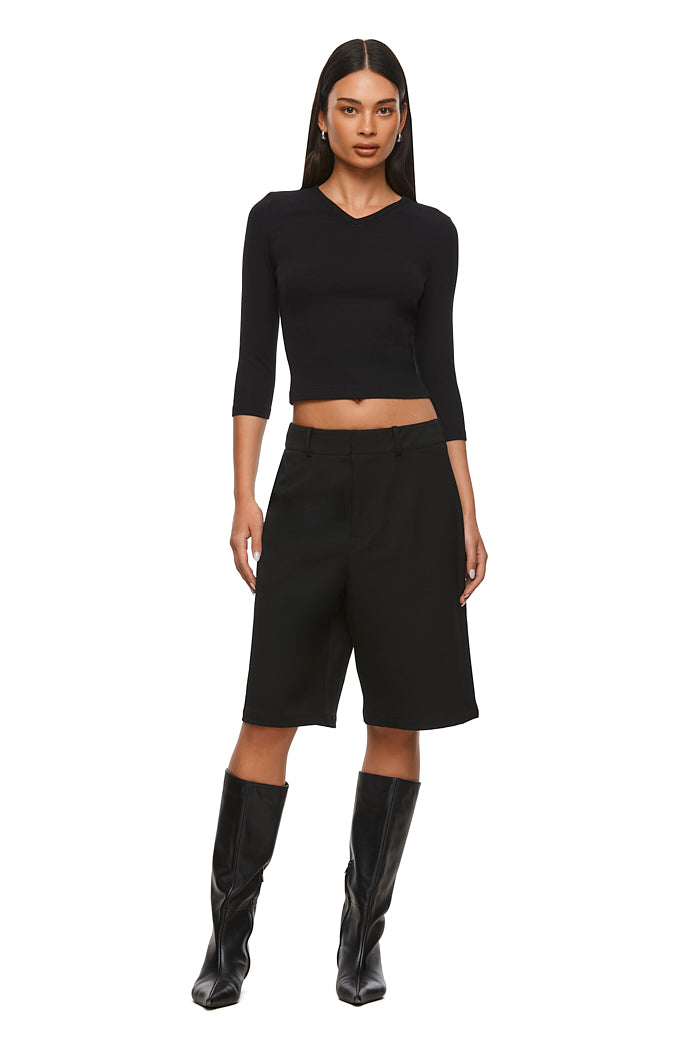 Nakedvice | The Xander Black Short | Women's Shorts