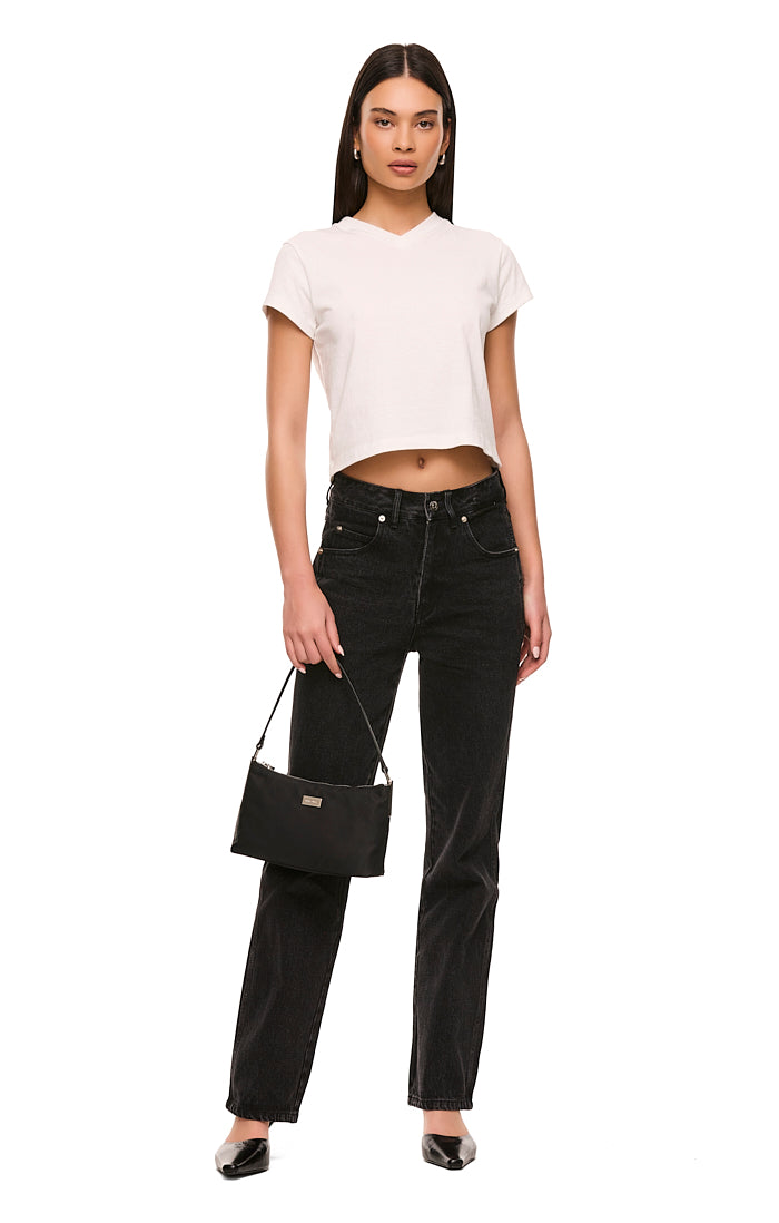 THE MADISON WHITE TEE | model