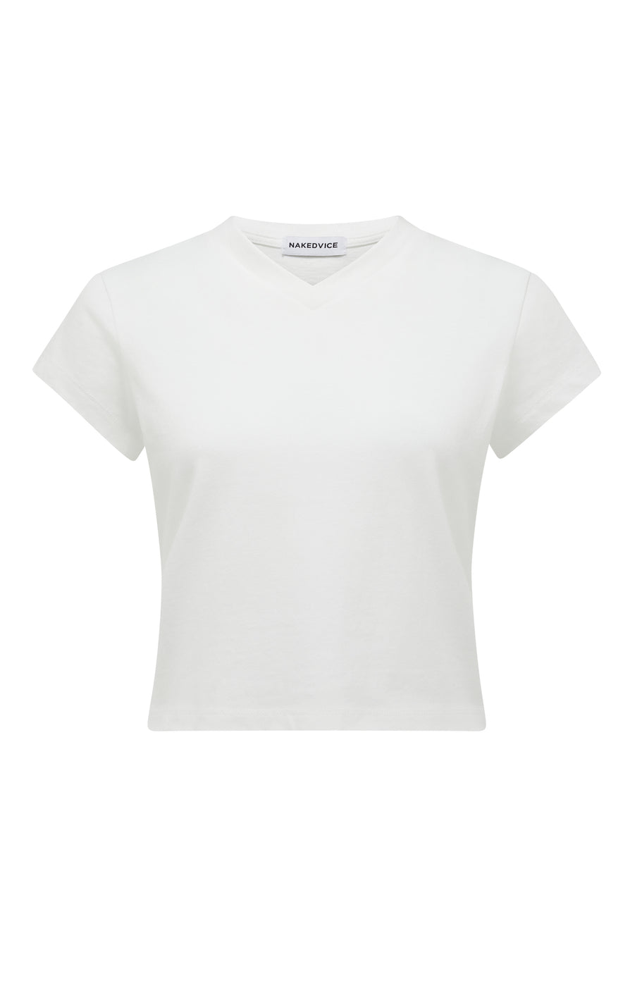 THE MADISON WHITE TEE | GHOST