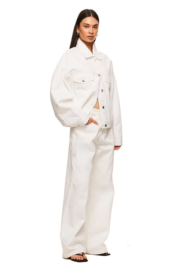 Nakedvice | The Maxwell White Jacket | Women's Jackets