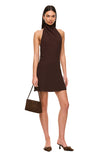 THE MYA CHOCOLATE DRESS | MODEL