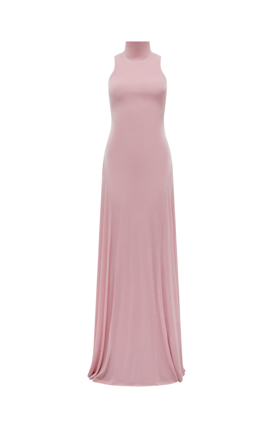 THE NERA PINK MAXI DRESS | GHOST
