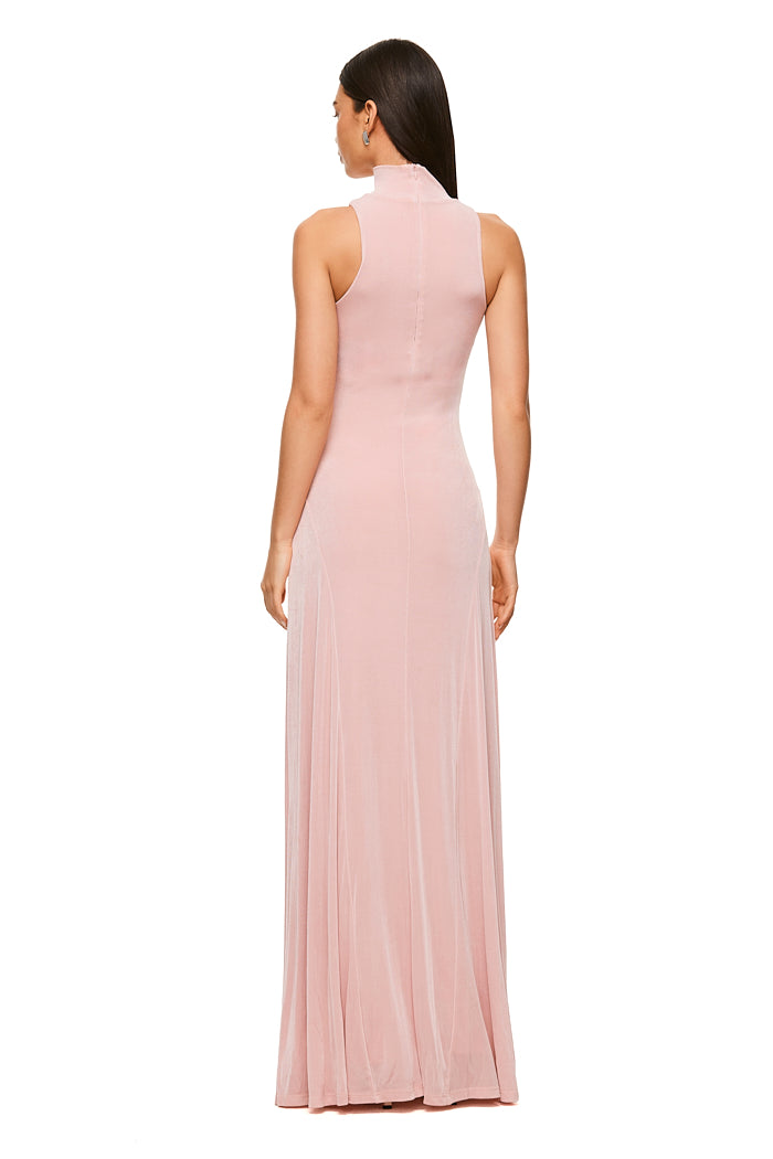 THE NERA PINK MAXI DRESS | MODEL