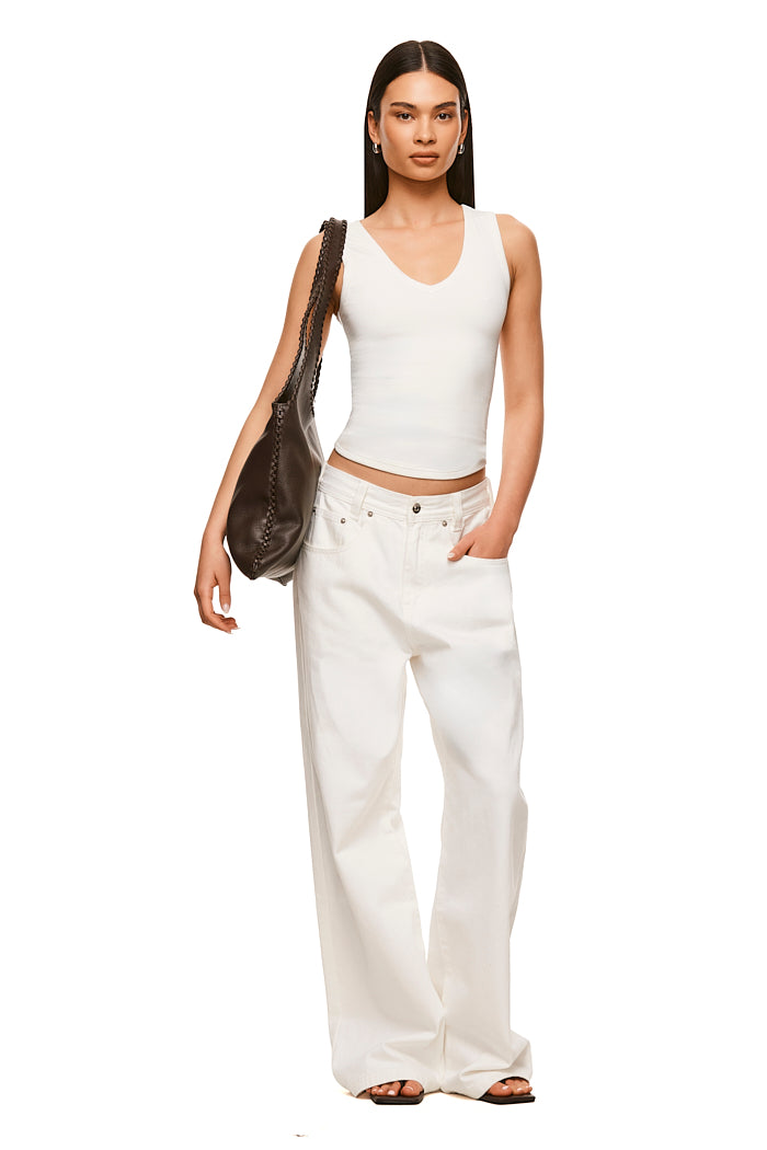 Nakedvice | The Noel White Tank | Women's Tops