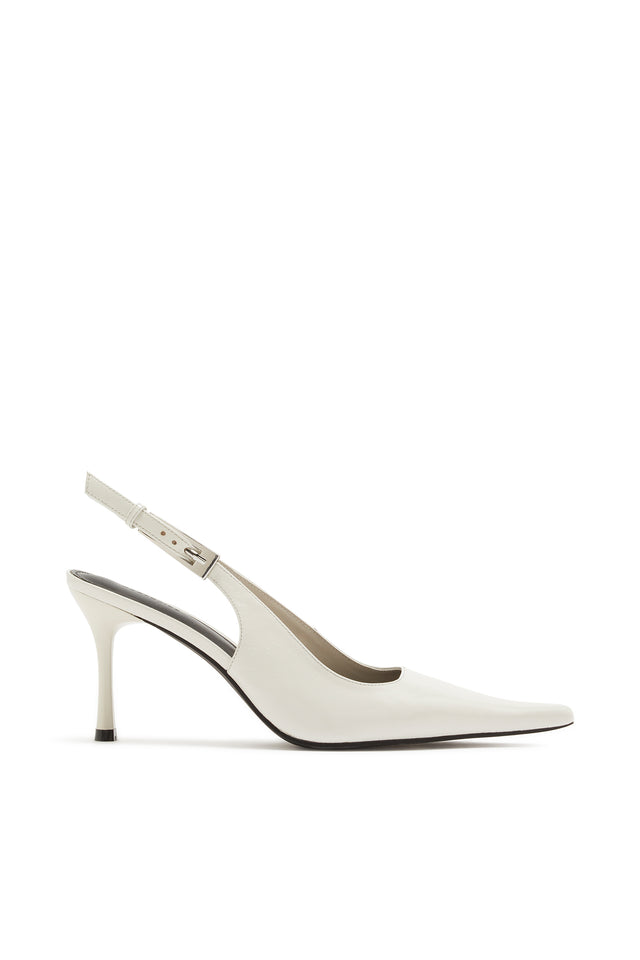THE PALTROW WHITE HEEL
