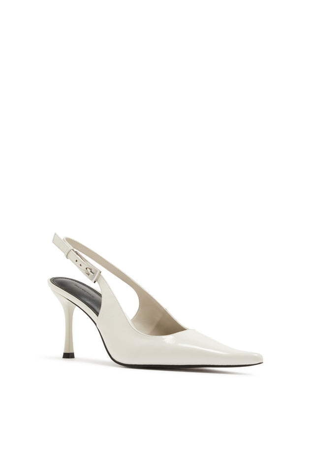 THE PALTROW WHITE HEEL