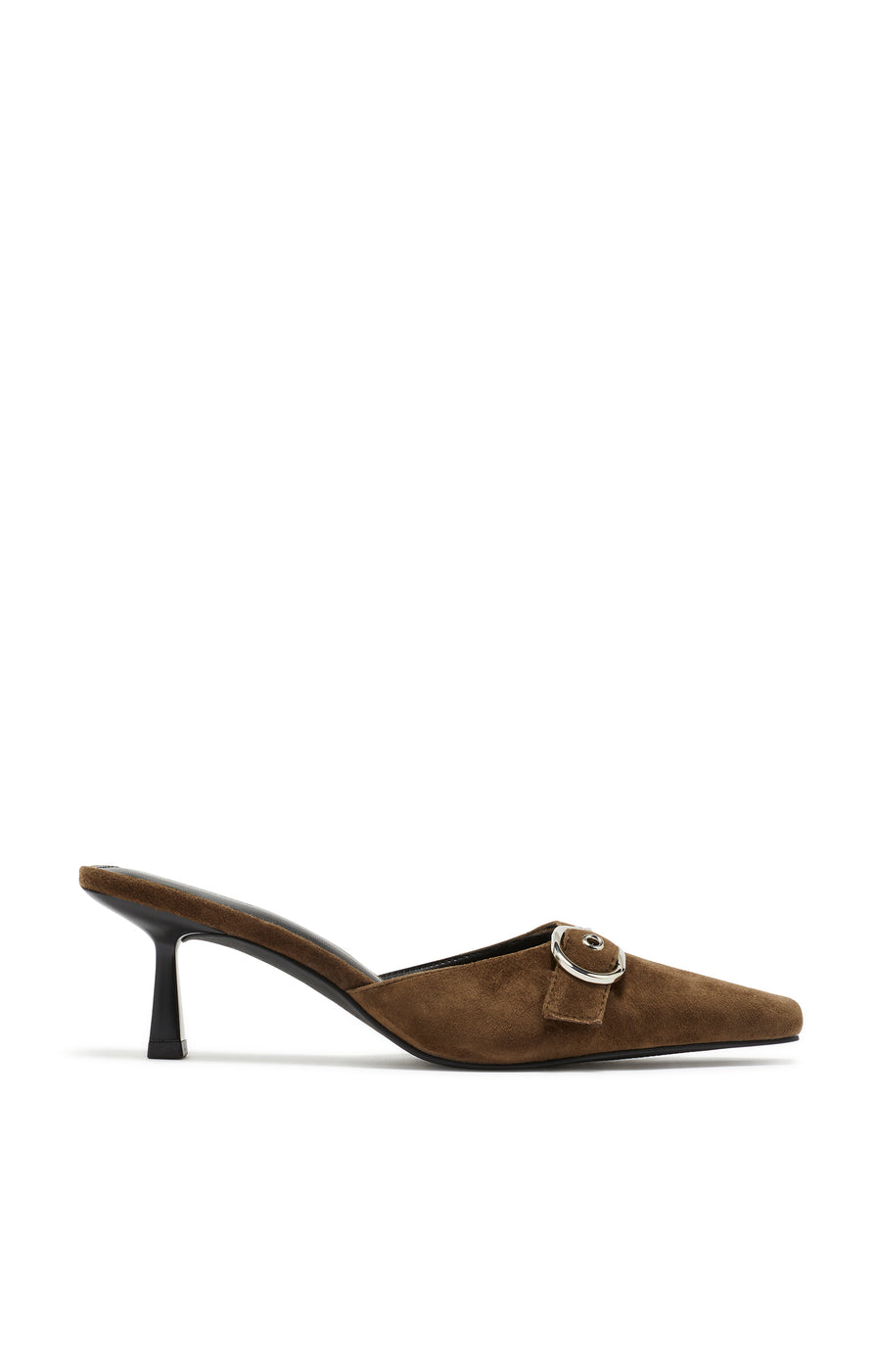 THE SIENNA COCOA HEEL | GHOST