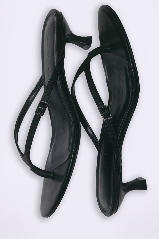 THE TAYLA BLACK HEEL