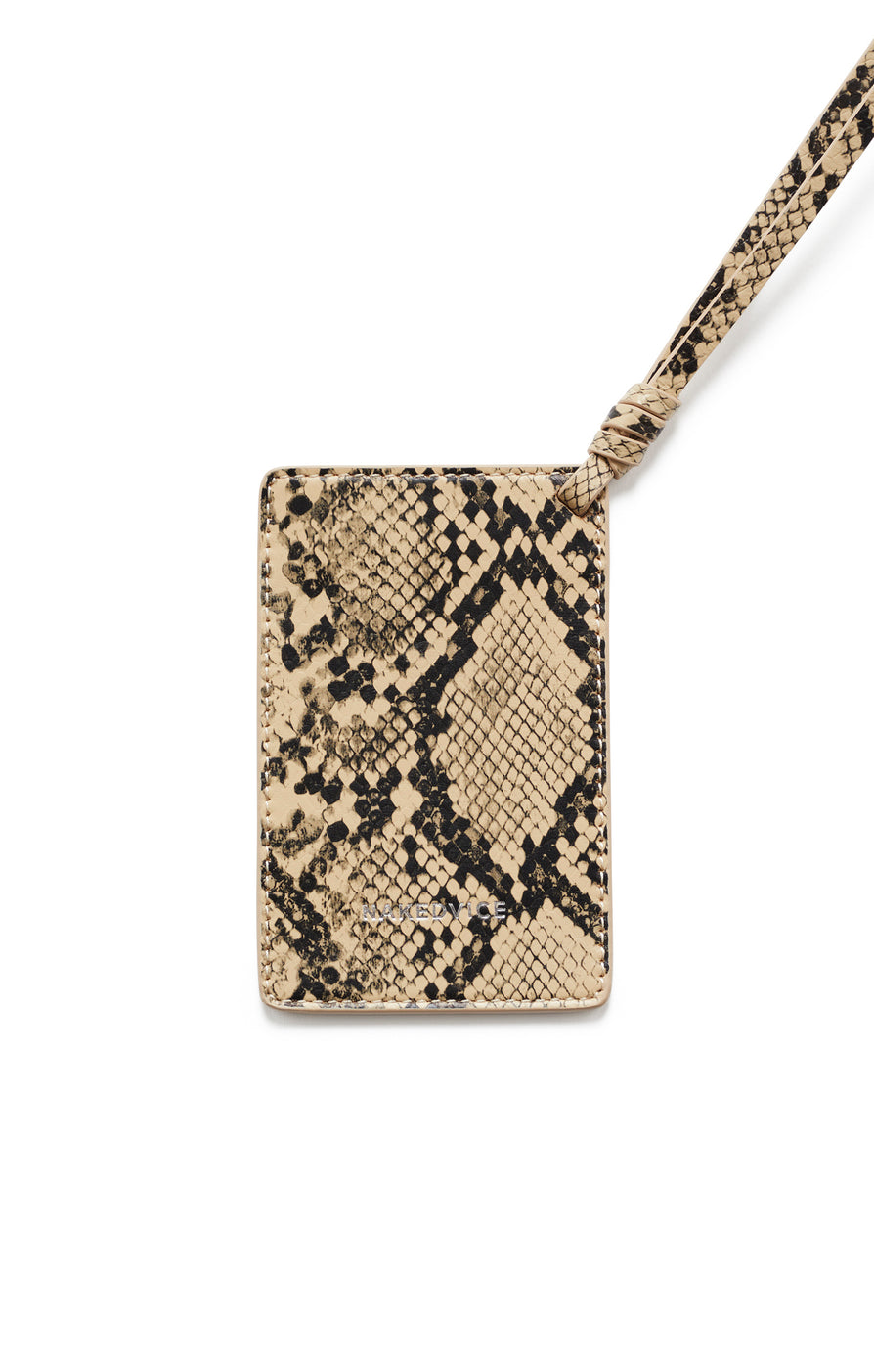 THE VENICE SNAKE LUGGAGE TAG
