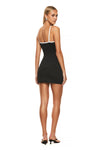 THE NOA BLACK DRESS | model