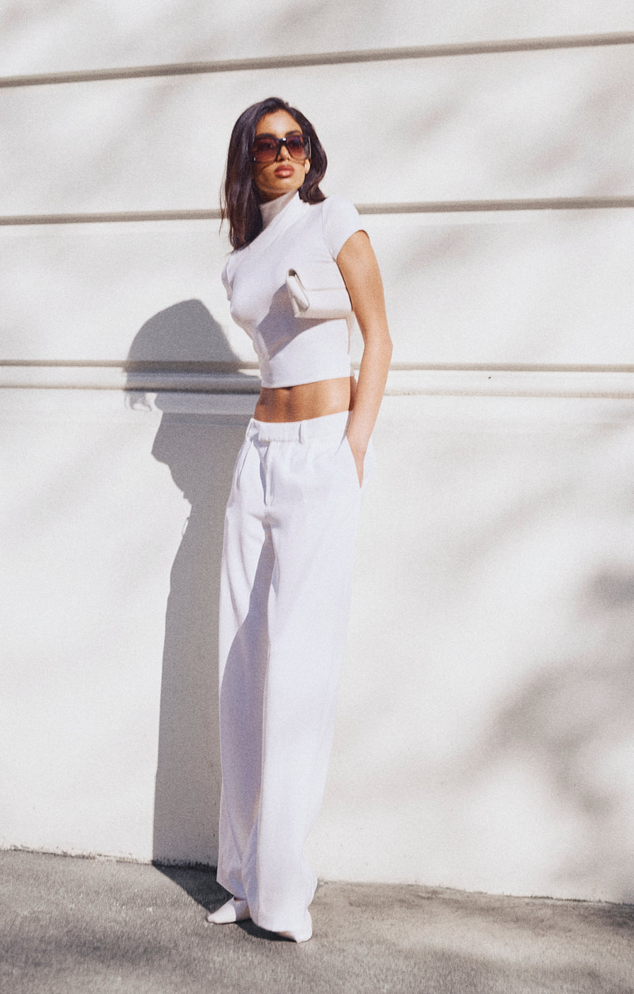 THE RAYNER WHITE PANT | CAMPAIGN