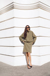 THE VICTORIA MOSS MIDI SKIRT | CAMPAIGN
