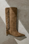 THE STACEY MOCHA SUEDE BOOT | lifestyle
