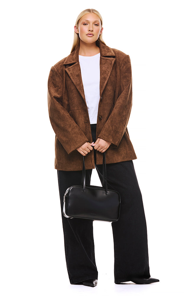 THE BROOKLYN BROWN BLAZER 
