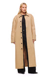 THE MONTAGUE SAND TRENCH COAT | model