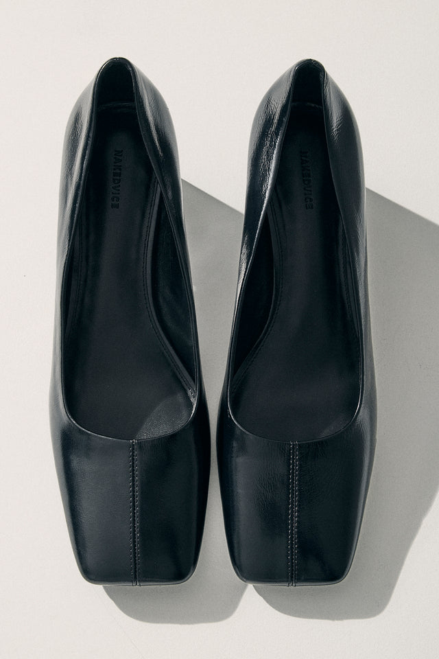 THE RODGERS BLACK HEEL 