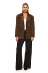 THE BROOKLYN BROWN BLAZER | model
