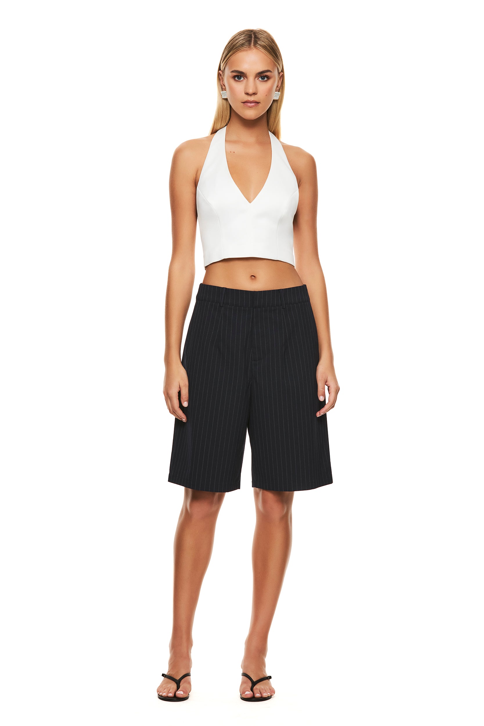 THE XANDER NAVY PINSTRIPE SHORT – Nakedvice