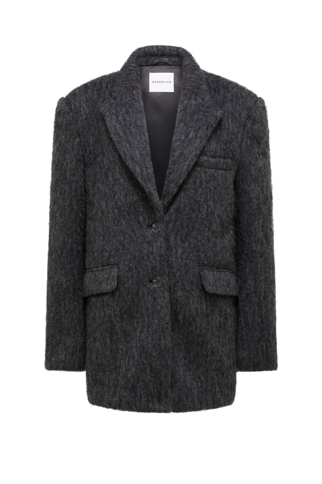 THE ALBERT CHARCOAL COAT