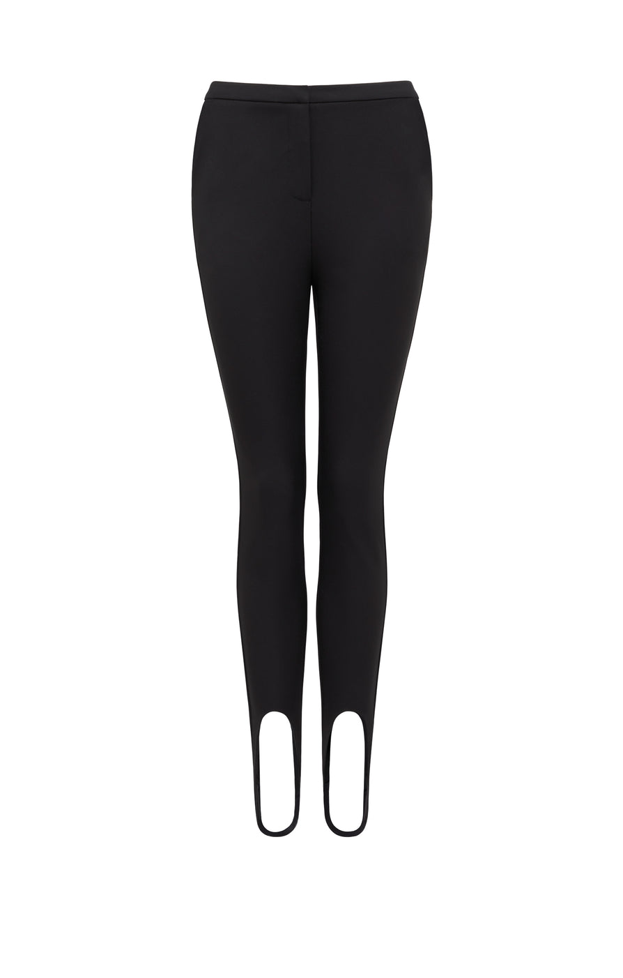 THE ALEXIS BLACK STIRRUP PANT| ghost