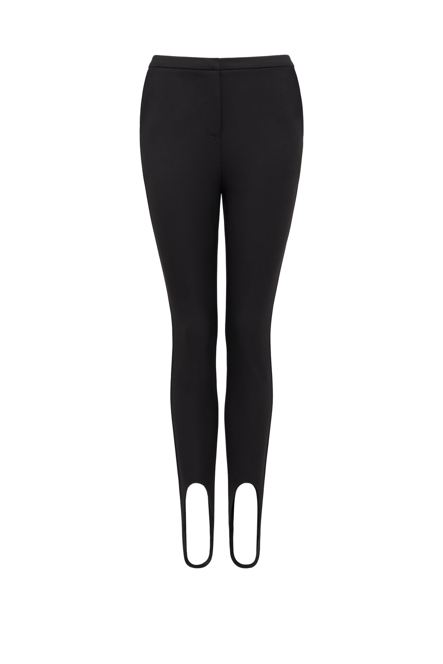 THE ALEXIS BLACK STIRRUP PANT| ghost
