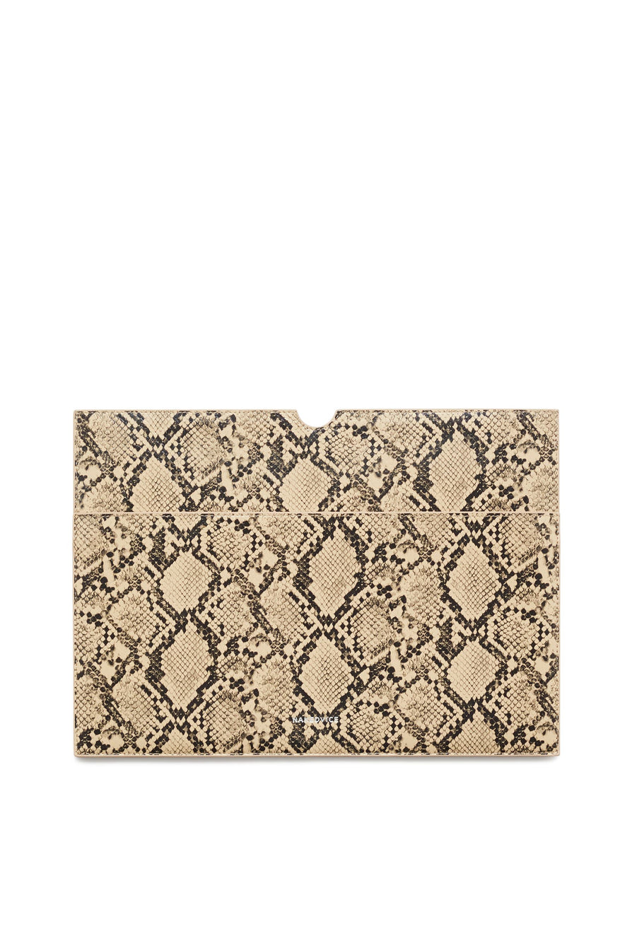 THE BASS SNAKE LAPTOP SLEEVE | ghost