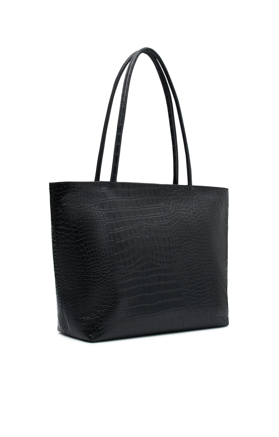 THE BEAU CROC TOTE | ghost 