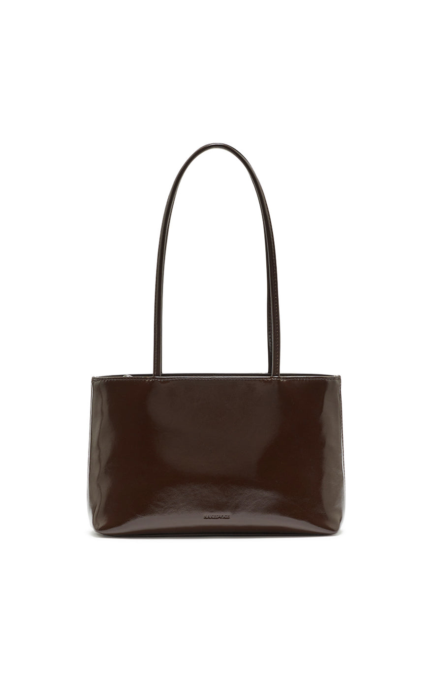 THE HILLARY DARK BROWN BAG | GHOST