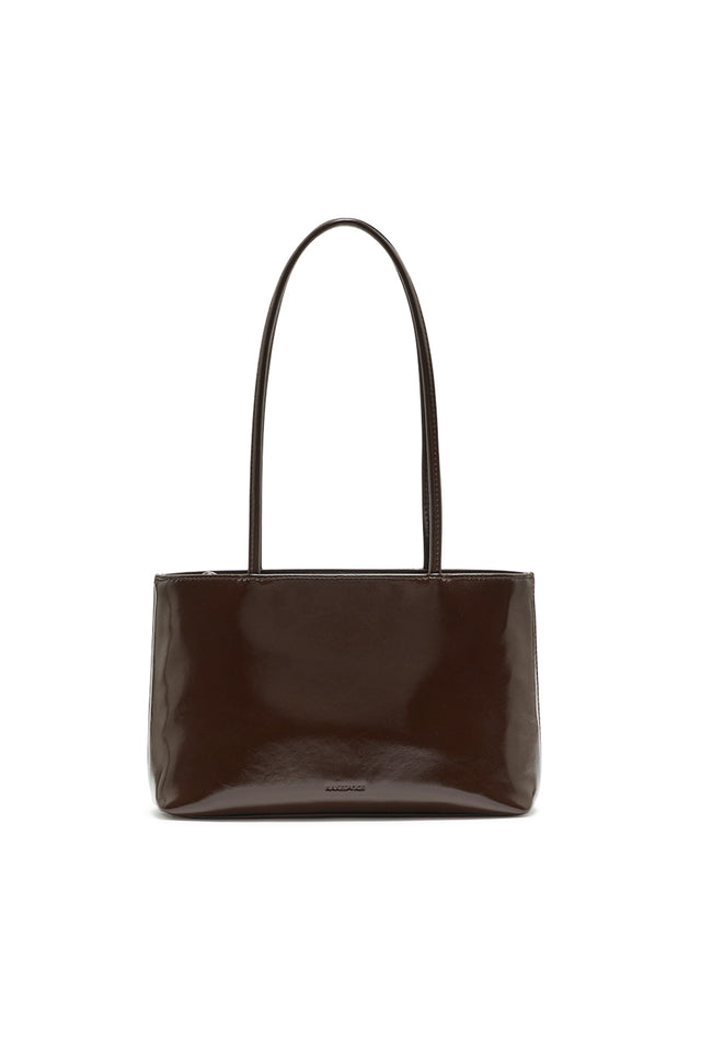 THE HILLARY DARK BROWN BAG 