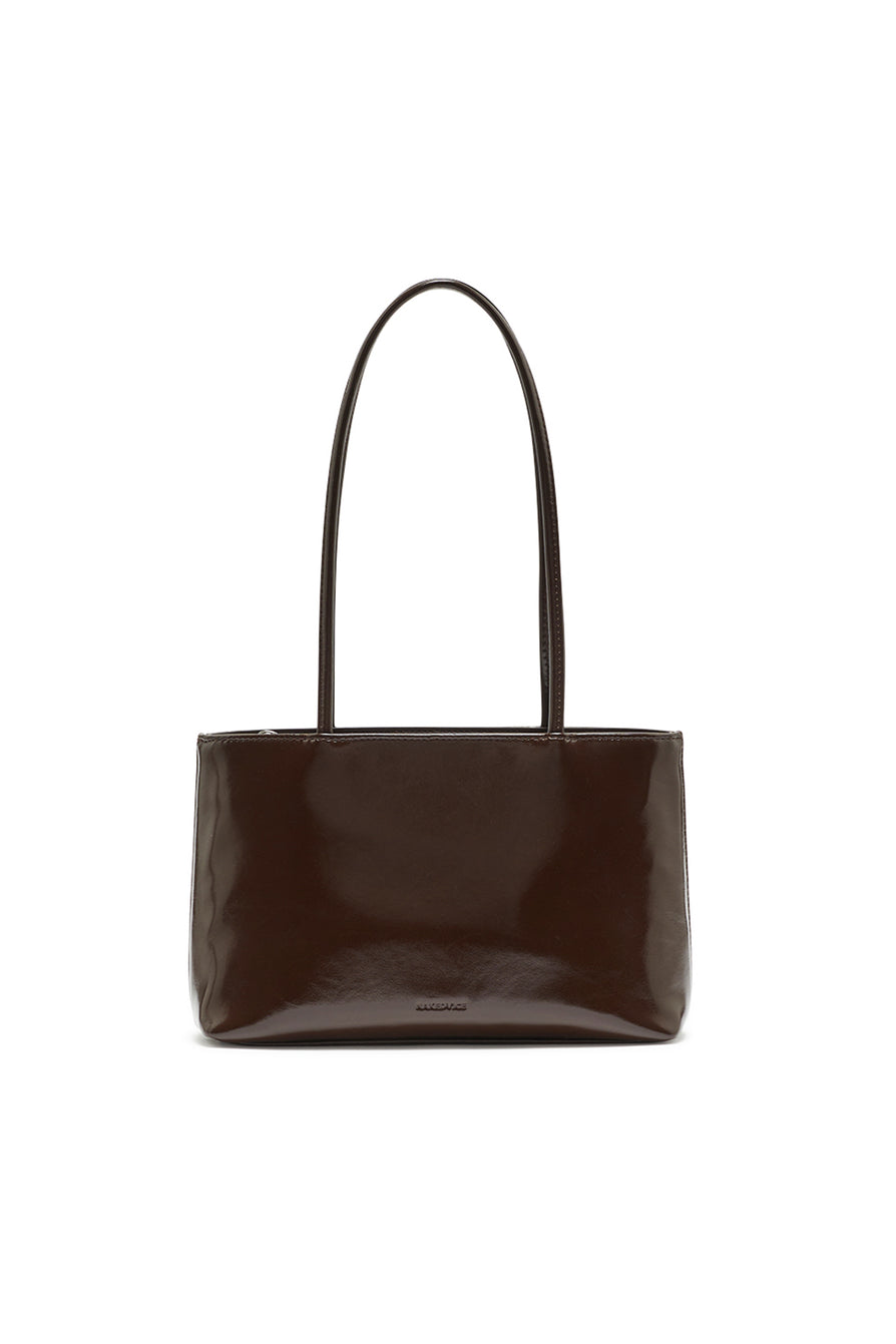 THE HILLARY DARK BROWN BAG | GHOST