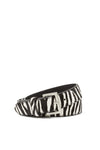 THE DUKE ZEBRA BELT | GHOST