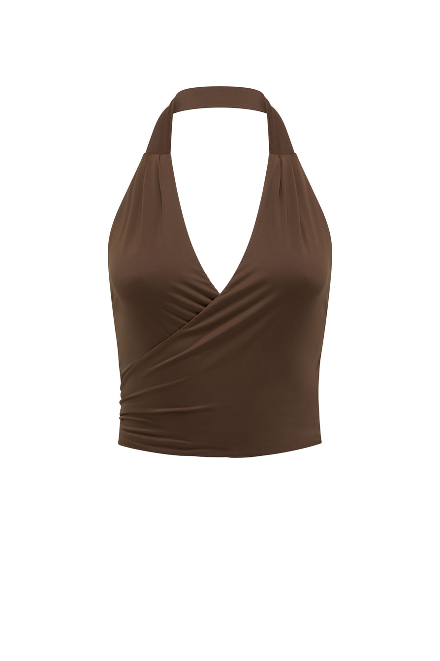 AVERY MOCHA TOP | GHOST