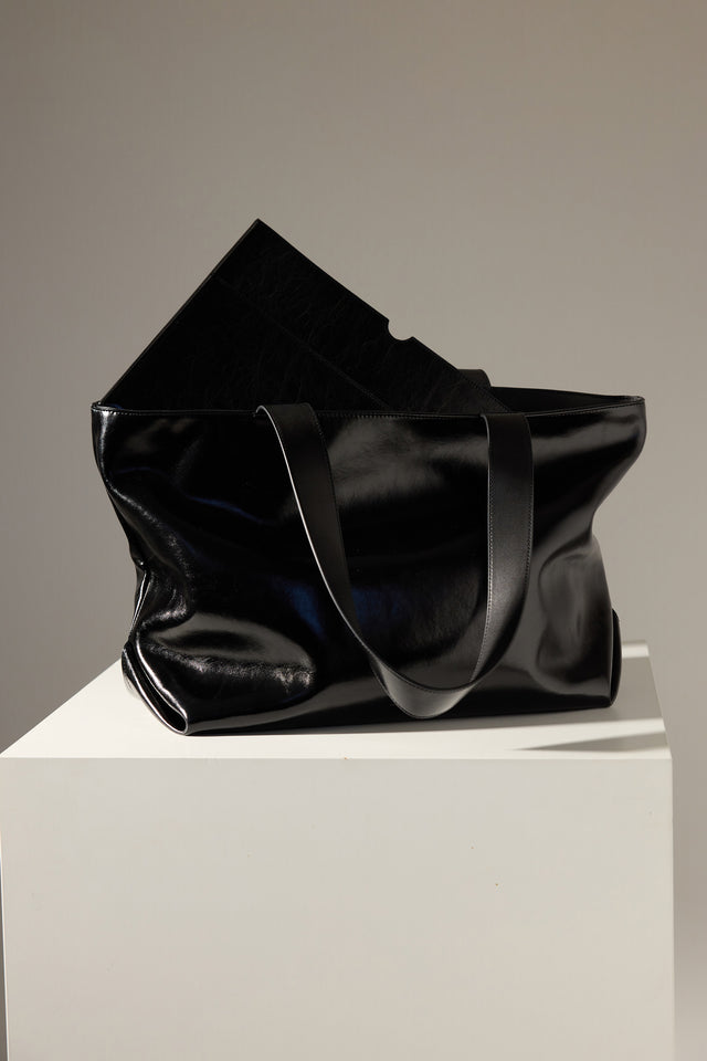 THE GINA BLACK TOTE 