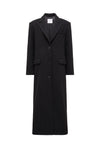THE ISLA BLACK COAT | ghost