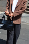 THE ISLA BROWN BLAZER | social